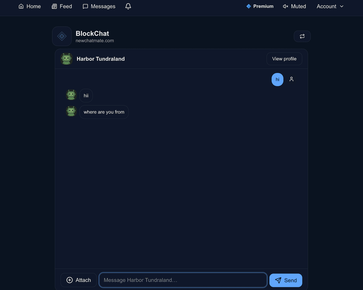 One-on-one matching preview